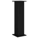 Planteholder 2 pcs Sort 30,5 x 30 x 100,5 cm Konstrueret træ