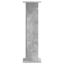Planteholder Betongrå 30,5 x 30 x 100,5 cm Konstrueret træ