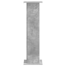 Planteholder Betongrå 30,5 x 30 x 100,5 cm Konstrueret træ