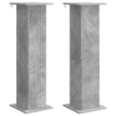 Planteholder 2 pcs Betongrå 30,5 x 30 x 100,5 cm