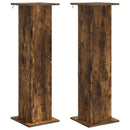 Planteholder 2 pcs Røget eg 30,5 x 30 x 100,5 cm