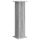 Planteholder Grå sonoma-eg 30,5 x 30 x 100,5 cm Konstrueret træ