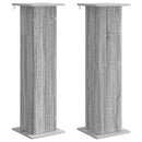 Planteholder 2 pcs Grå sonoma-eg 30,5 x 30 x 100,5 cm