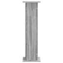 Planteholder 2 pcs Grå sonoma-eg 30,5 x 30 x 100,5 cm
