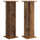 Planteholder 2 pcs Gammelt træ 30,5 x 30 x 100,5 cm