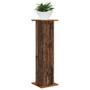 Planteholder 2 pcs Gammelt træ 30,5 x 30 x 100,5 cm