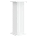 Planteholder Hvid 30,5 x 30 x 80,5 cm Konstrueret træ