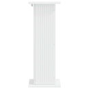 Planteholder 2 pcs Hvid 30,5 x 30 x 80,5 cm Konstrueret træ
