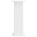 Planteholder 2 pcs Hvid 30,5 x 30 x 80,5 cm Konstrueret træ