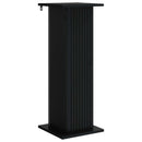 Planteholder Sort 30,5 x 30 x 80,5 cm Konstrueret træ