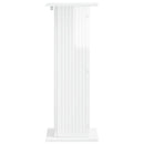 Planteholder Hvid højglans 30,5 x 30 x 80,5 cm Konstrueret træ