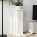 Planteholder 2 pcs Hvid højglans 30,5 x 30 x 80,5 cm
