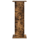 Planteholder 2 pcs Røget eg 30,5 x 30 x 80,5 cm Konstrueret træ