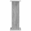 Planteholder Grå sonoma-eg 30,5 x 30 x 80,5 cm Konstrueret træ