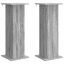 Planteholder 2 pcs Grå sonoma-eg 30,5 x 30 x 80,5 cm