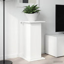 Planteholder Hvid 30,5 x 30 x 60,5 cm Konstrueret træ