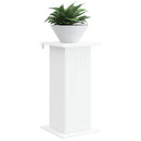 Planteholder Hvid 30,5 x 30 x 60,5 cm Konstrueret træ