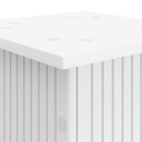 Planteholder 2 pcs Hvid 30,5 x 30 x 60,5 cm Konstrueret træ
