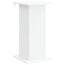 Planteholder 2 pcs Hvid 30,5 x 30 x 60,5 cm Konstrueret træ