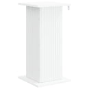 Planteholder 2 pcs Hvid 30,5 x 30 x 60,5 cm Konstrueret træ
