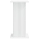 Planteholder 2 pcs Hvid 30,5 x 30 x 60,5 cm Konstrueret træ