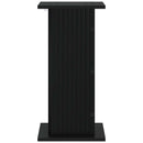 Planteholder 2 pcs Sort 30,5 x 30 x 60,5 cm Konstrueret træ