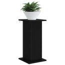 Planteholder 2 pcs Sort 30,5 x 30 x 60,5 cm Konstrueret træ