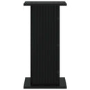 Planteholder 2 pcs Sort 30,5 x 30 x 60,5 cm Konstrueret træ