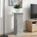 Planteholder 2 pcs Betongrå 30,5 x 30 x 60,5 cm Konstrueret træ