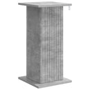 Planteholder 2 pcs Betongrå 30,5 x 30 x 60,5 cm Konstrueret træ