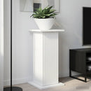 Planteholder Hvid højglans 30,5 x 30 x 60,5 cm Konstrueret træ
