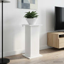 Planteholder 2 pcs Hvid højglans 30,5 x 30 x 60,5 cm