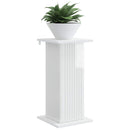 Planteholder 2 pcs Hvid højglans 30,5 x 30 x 60,5 cm