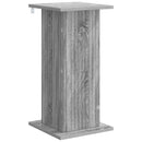 Planteholder 2 pcs Grå sonoma-eg 30,5 x 30 x 60,5 cm