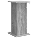 Planteholder 2 pcs Grå sonoma-eg 30,5 x 30 x 60,5 cm