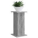 Planteholder 2 pcs Grå sonoma-eg 30,5 x 30 x 60,5 cm