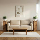 Planteholder 2 pcs Gammelt træ 30,5 x 30 x 60,5 cm