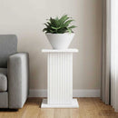 Planteholder Hvid 30,5 x 30 x 43 cm Konstrueret træ