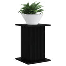 Planteholder Sort 30,5 x 30 x 43 cm Konstrueret træ