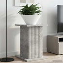 Planteholder 2 pcs Betongrå 30,5 x 30 x 43 cm Konstrueret træ