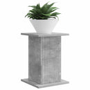 Planteholder 2 pcs Betongrå 30,5 x 30 x 43 cm Konstrueret træ