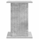 Planteholder 2 pcs Betongrå 30,5 x 30 x 43 cm Konstrueret træ