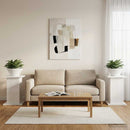 Planteholder 2 pcs Hvid højglans 30,5 x 30 x 43 cm