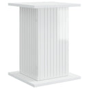 Planteholder 2 pcs Hvid højglans 30,5 x 30 x 43 cm