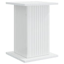 Planteholder 2 pcs Hvid højglans 30,5 x 30 x 43 cm
