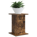 Planteholder 2 stk. Røget eg 30,5 x 30 x 43 cm Konstrueret træ