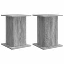 Planteholder 2 pcs Grå sonoma-eg 30,5 x 30 x 43 cm