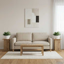 Planteholder 2 pcs Artisan-eg 30,5 x 30 x 43 cm Konstrueret træ