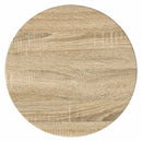 Sideskab 2 pcs Sonoma eg Ø40 x 50 cm Konstrueret træ