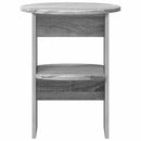 Sideskab 2 pcs Grå Sonoma Ø40 x 50 cm Konstrueret træ